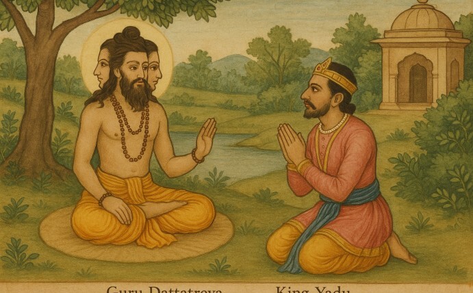Guru Dattatreya and King Yadu